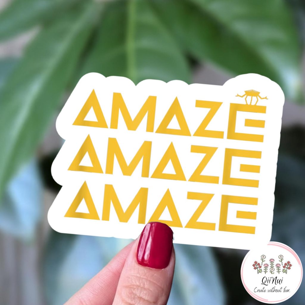 Amaze Amaze Amaze Sticker Project Hail Mary Rocky Inspired Sticker NNA