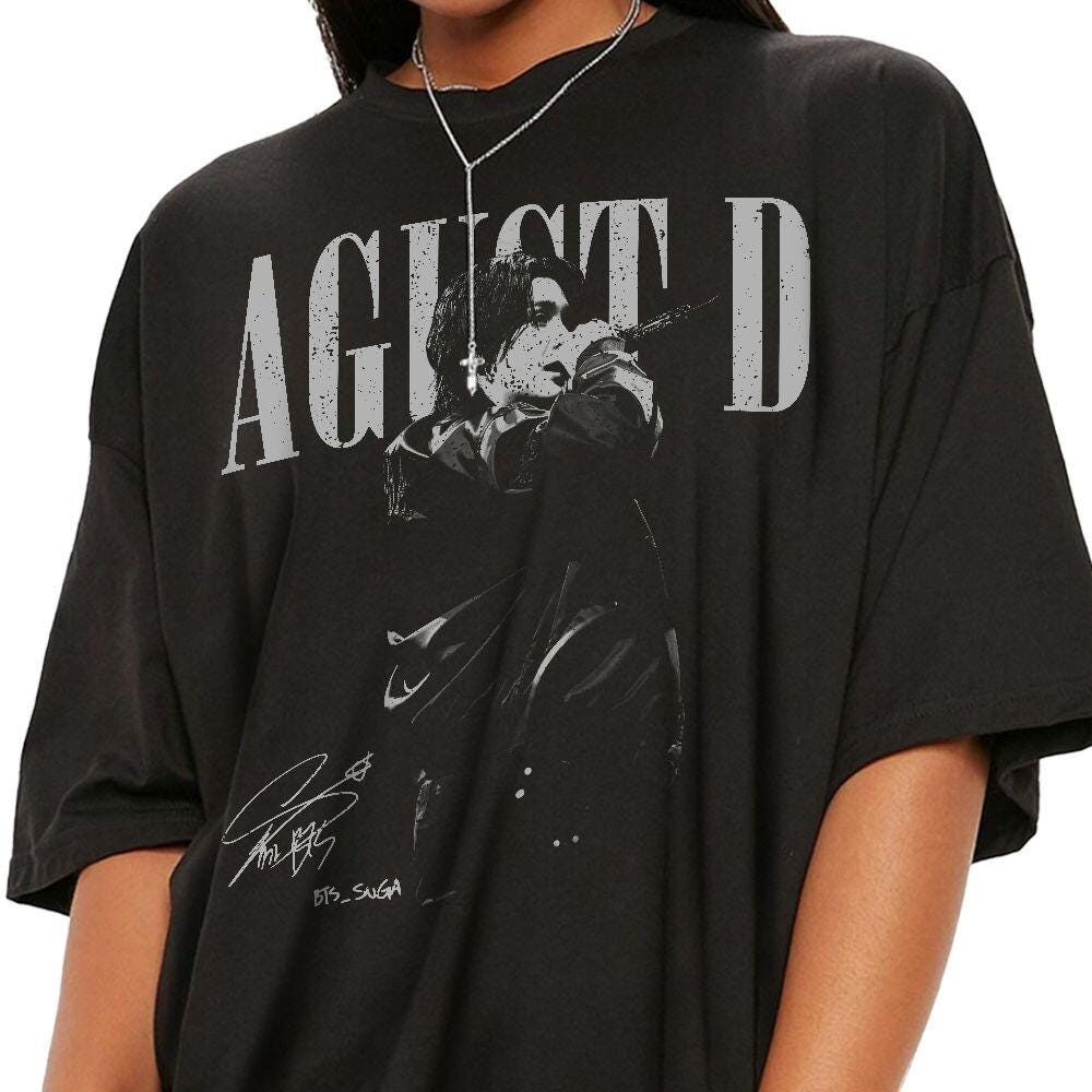 Suga Agust D Vintage Shirt Agust D D-Day Tour Shirt Kpop Suga On Tour Gift For Fan NNA
