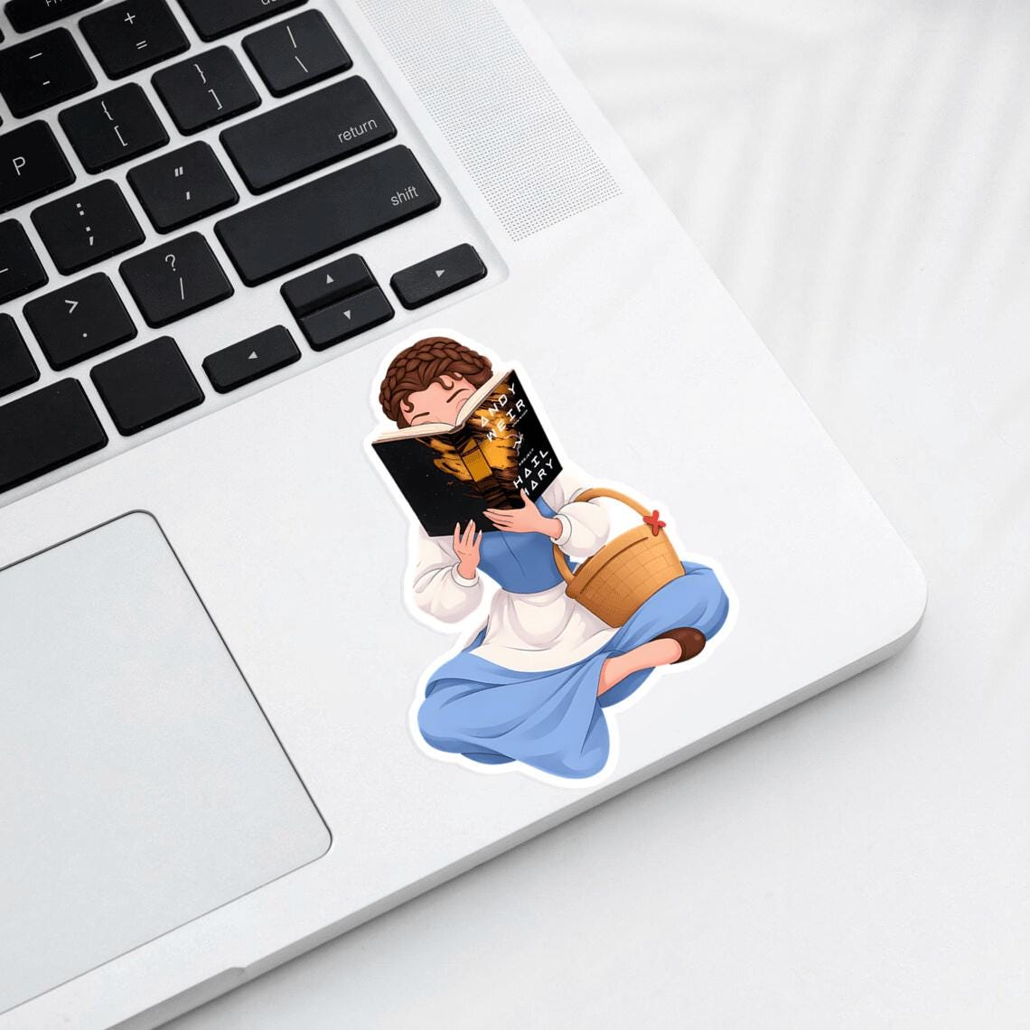 Project Hail Mary Sticker Amaze Rocky Belle Sticker Book Lover NNA - Image 3