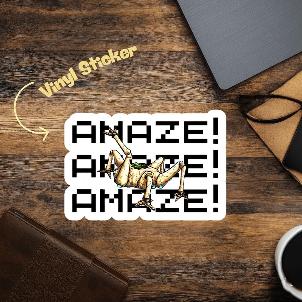 Project Hail Mary Sticker Amaze Amaze Amaze Andy Weir Dr Grace Stickers Rocky NNA