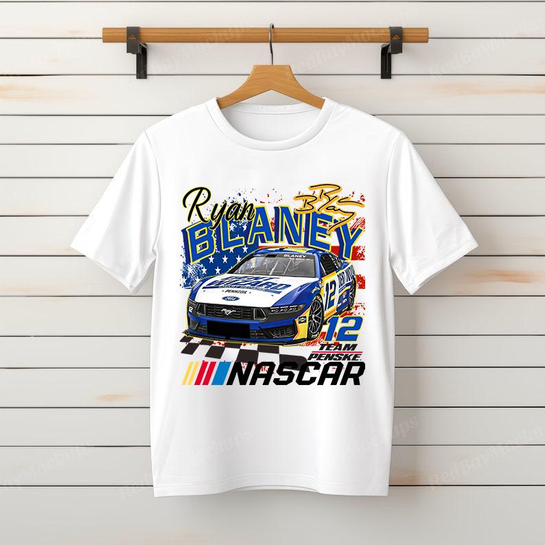 Ryan Blaney NASCAR Cup Sweatshirt, HG Ryan Blaney Shirt, Ryan Blaney Nascar Sweater, Ryan Blaney 12 , NASCAR Shirt Blaney, NASCAR Shirt - Image 3