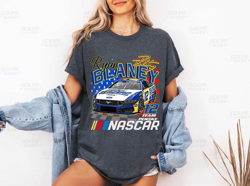 Ryan Blaney NASCAR Cup Sweatshirt, HG Ryan Blaney Shirt, Ryan Blaney Nascar Sweater, Ryan Blaney 12 , NASCAR Shirt Blaney, NASCAR Shirt - Image 5