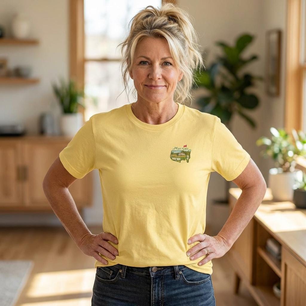 Vintage Golf Landscape Tee| Masters Tournament NNA
