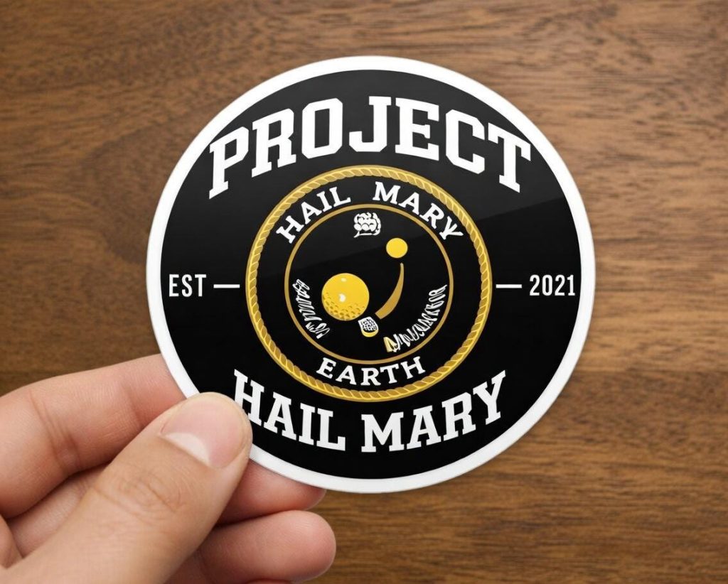 Project Hail Mary sticker Project Hail Mary Book Rocky Project Hail Mary Scary Space Monster Sticker Amaze Amaze Amaze sticker NNA
