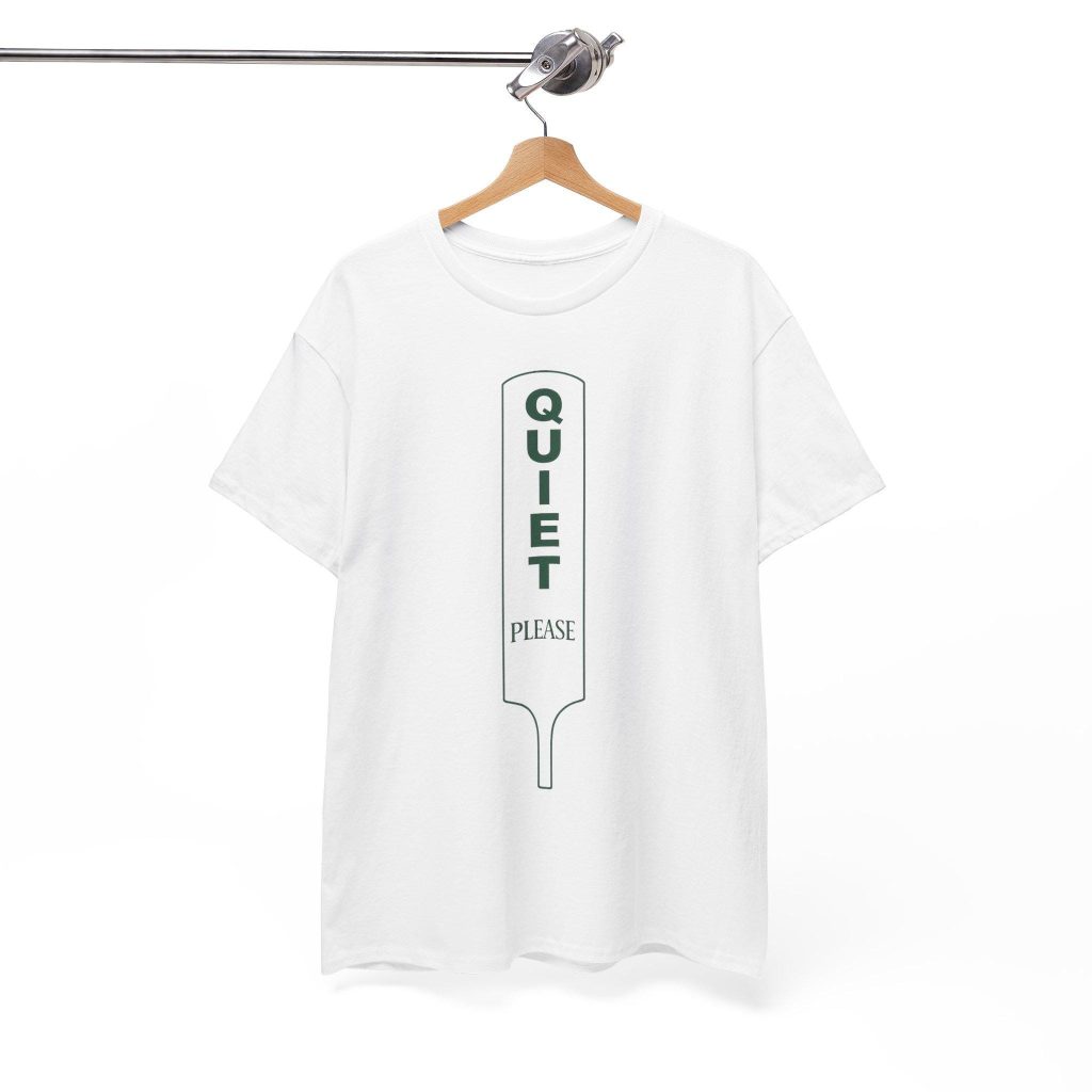 Quiet Please Golf Paddle graphic Tee | Golf Lover T-Shirt Design NNA