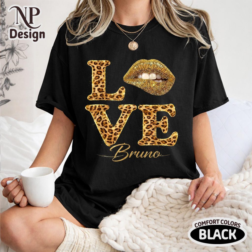 Vintage Bruno Name Shirt, I Love Bruno Retro 70s 80s T-Shirt, Bruno Gift Tee HFN Shirt
