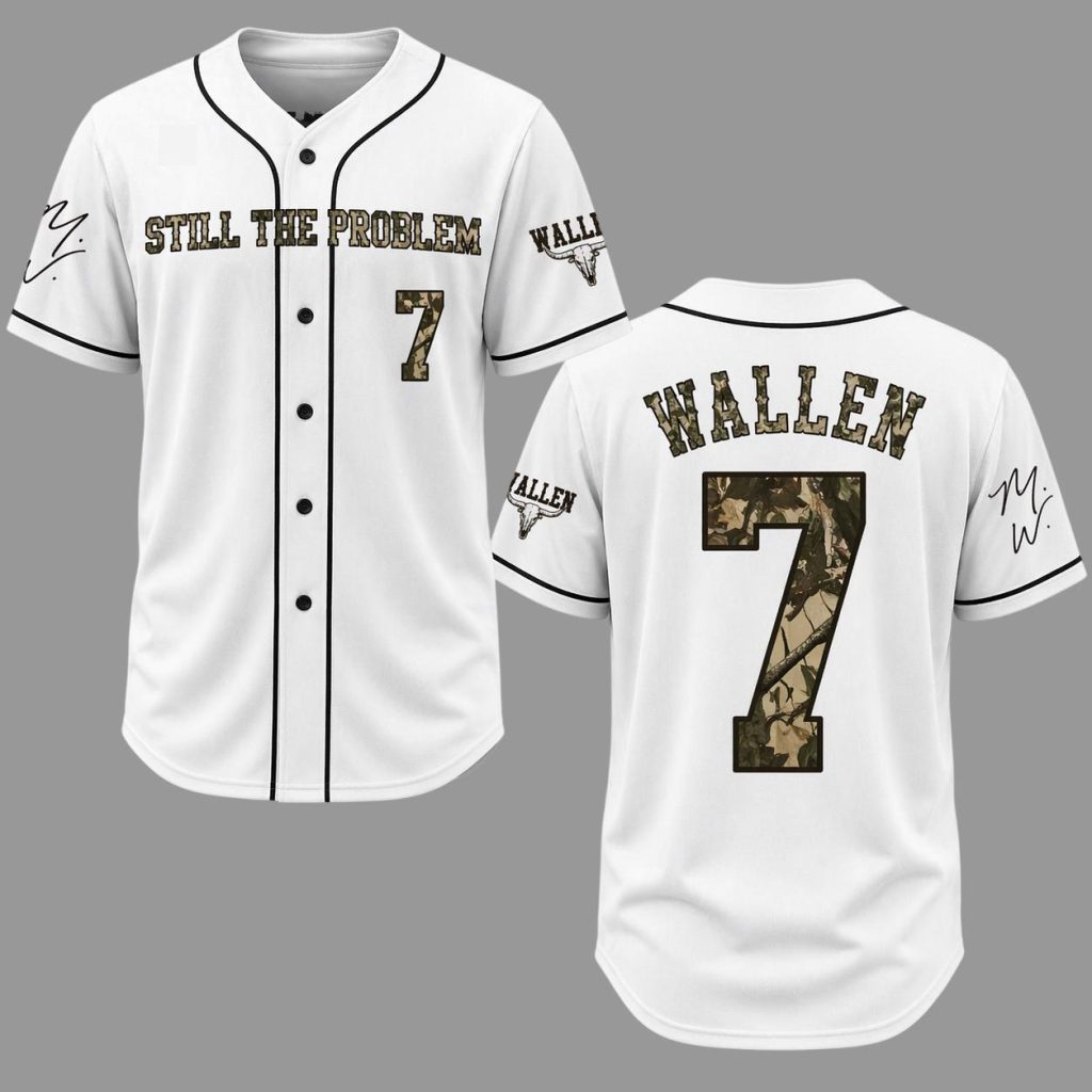 Still  Problem Baseball Jersey HG , Country Music Fan Merch Shirt HG