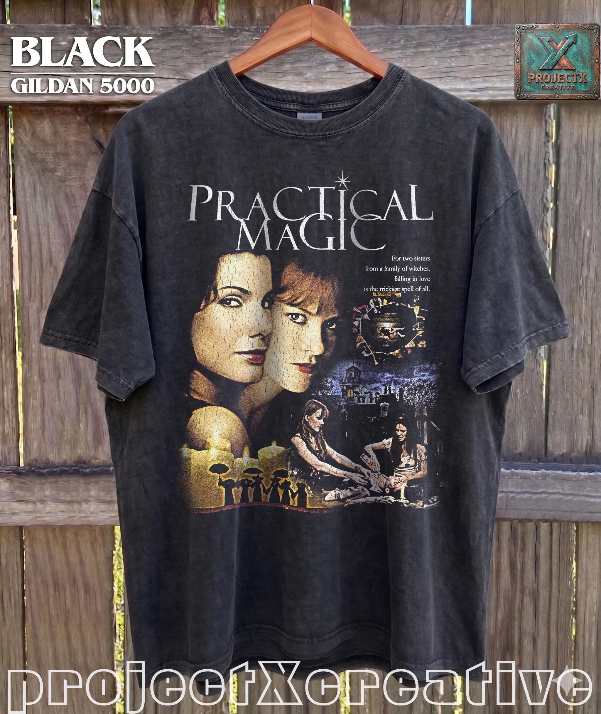 Practical Magic 1998 Shirt, Practical Magic Horror Movie Halloween T-Shirt HFN Shirt - Image 2