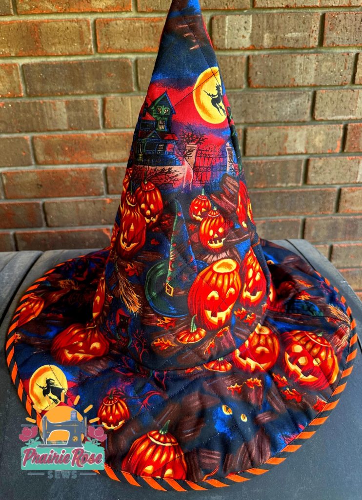 Quilted Witch Hat HG  HG  Handmade
