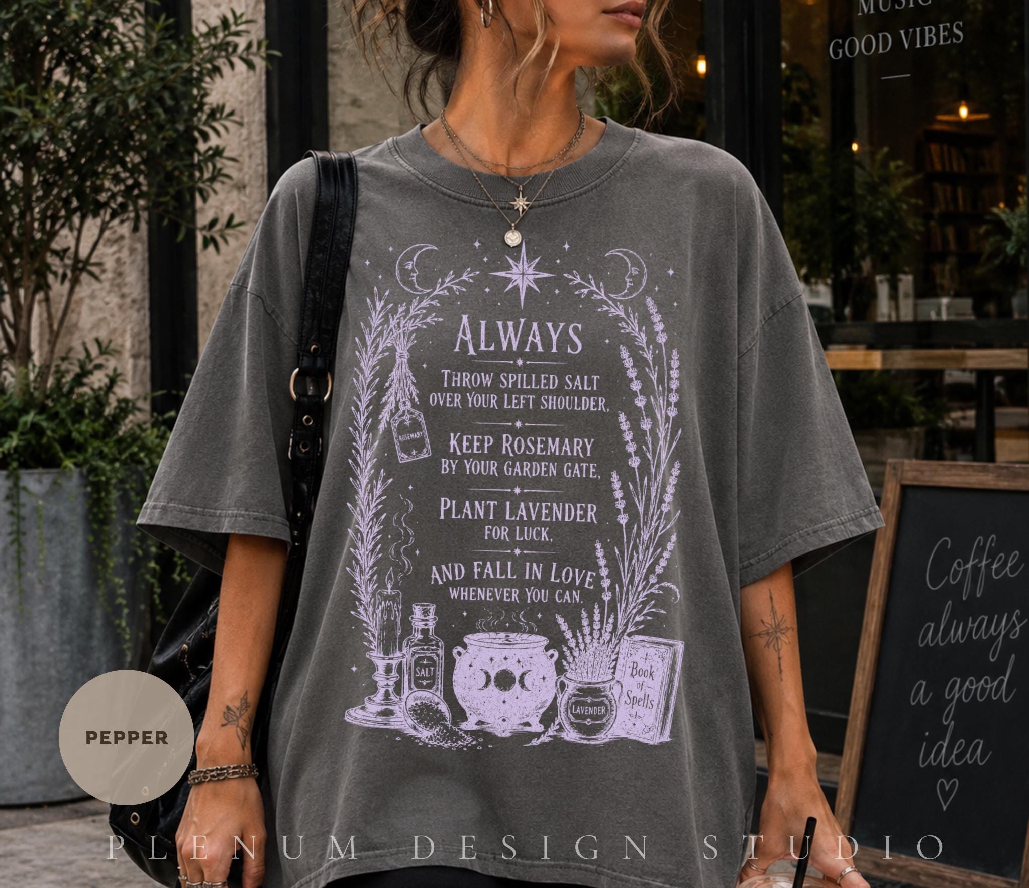 Practical Magic Shirt, Witchy Tee, Retro Halloween Shirt, Spooky Season TShirt, Vintage Movie Tee, Witchy Gift for Her HFN HFN Shirt - Image 7