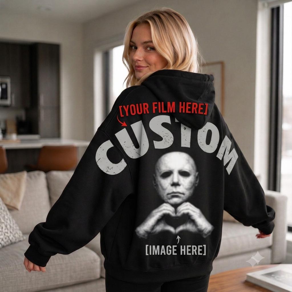 Shoulder-to-Shoulder Custome Horror Movie HG Character Hoodie, Special Edition Horror Shirt, Funny Halloween Shirt, Scary Movie Fan Gift Unisex