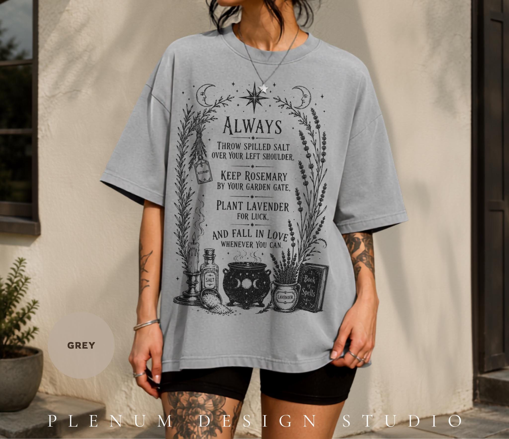 Practical Magic Shirt, Witchy Tee, Retro Halloween Shirt, Spooky Season TShirt, Vintage Movie Tee, Witchy Gift for Her HFN HFN Shirt - Image 4