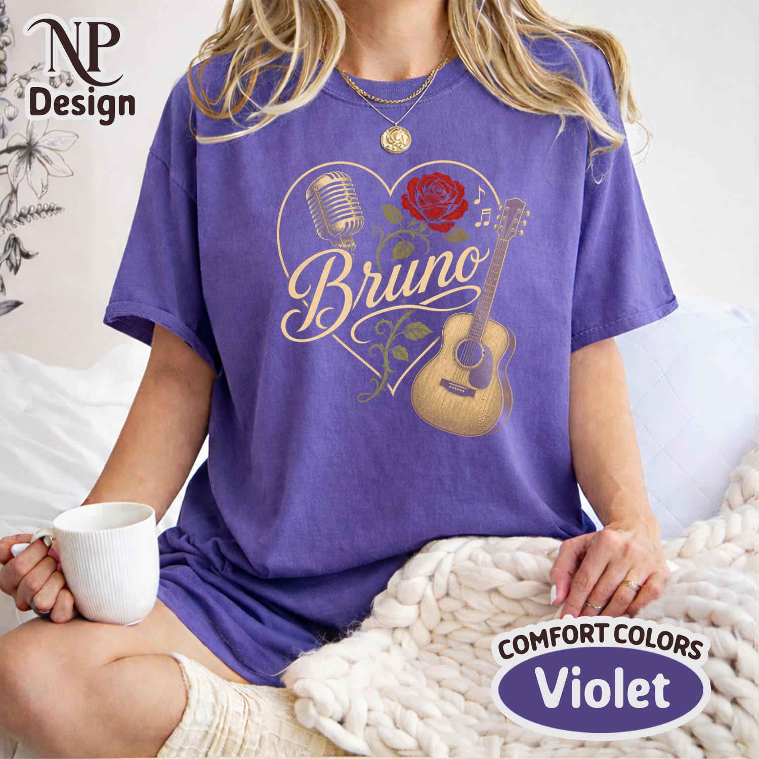 Retro Bruno Vintage Fan Shirt, Classic 70s 80s Style T-Shirt for Men Women, Throwback Graphic Tee HFN Shirt - Image 6