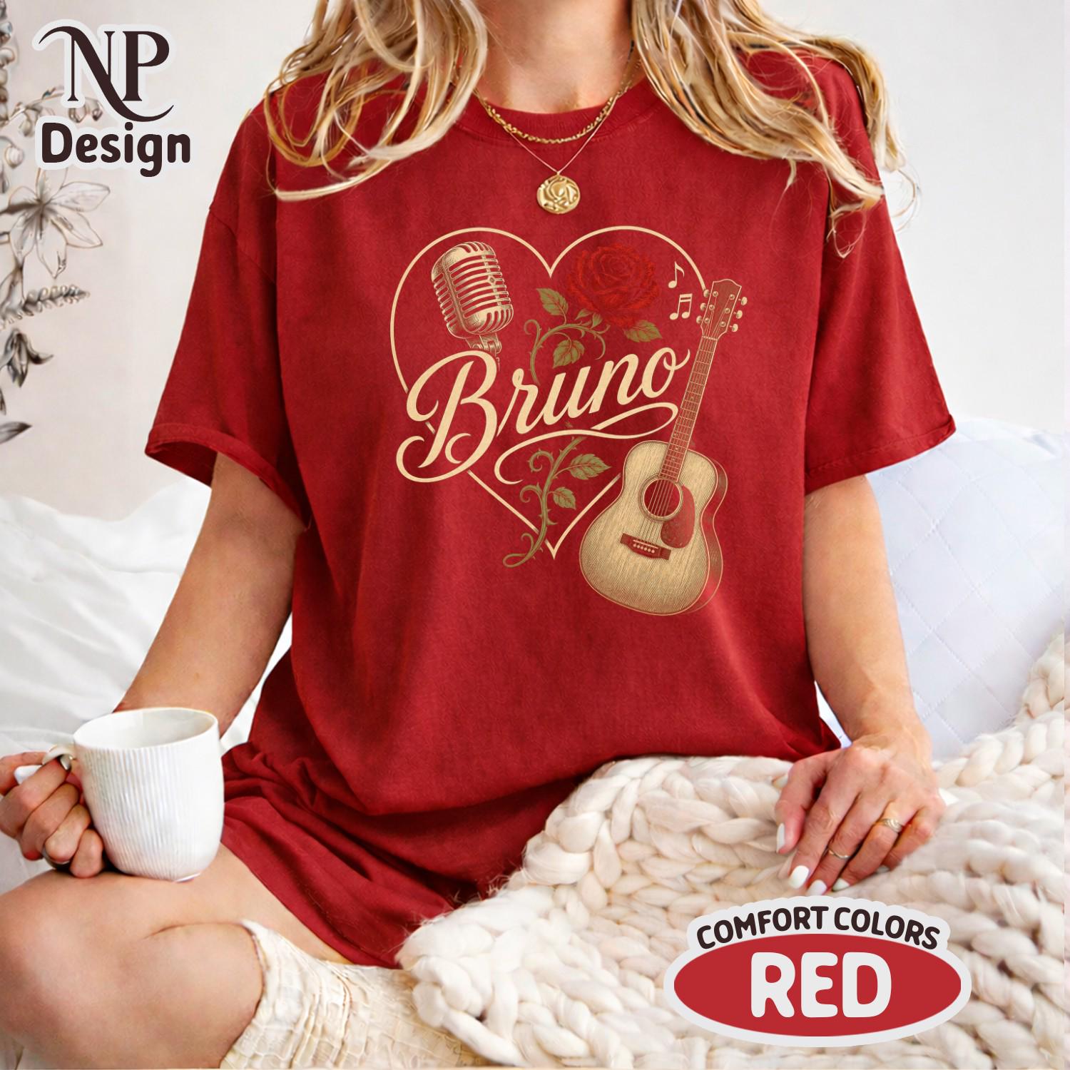 Retro Bruno Vintage Fan Shirt, Classic 70s 80s Style T-Shirt for Men Women, Throwback Graphic Tee HFN Shirt - Image 8