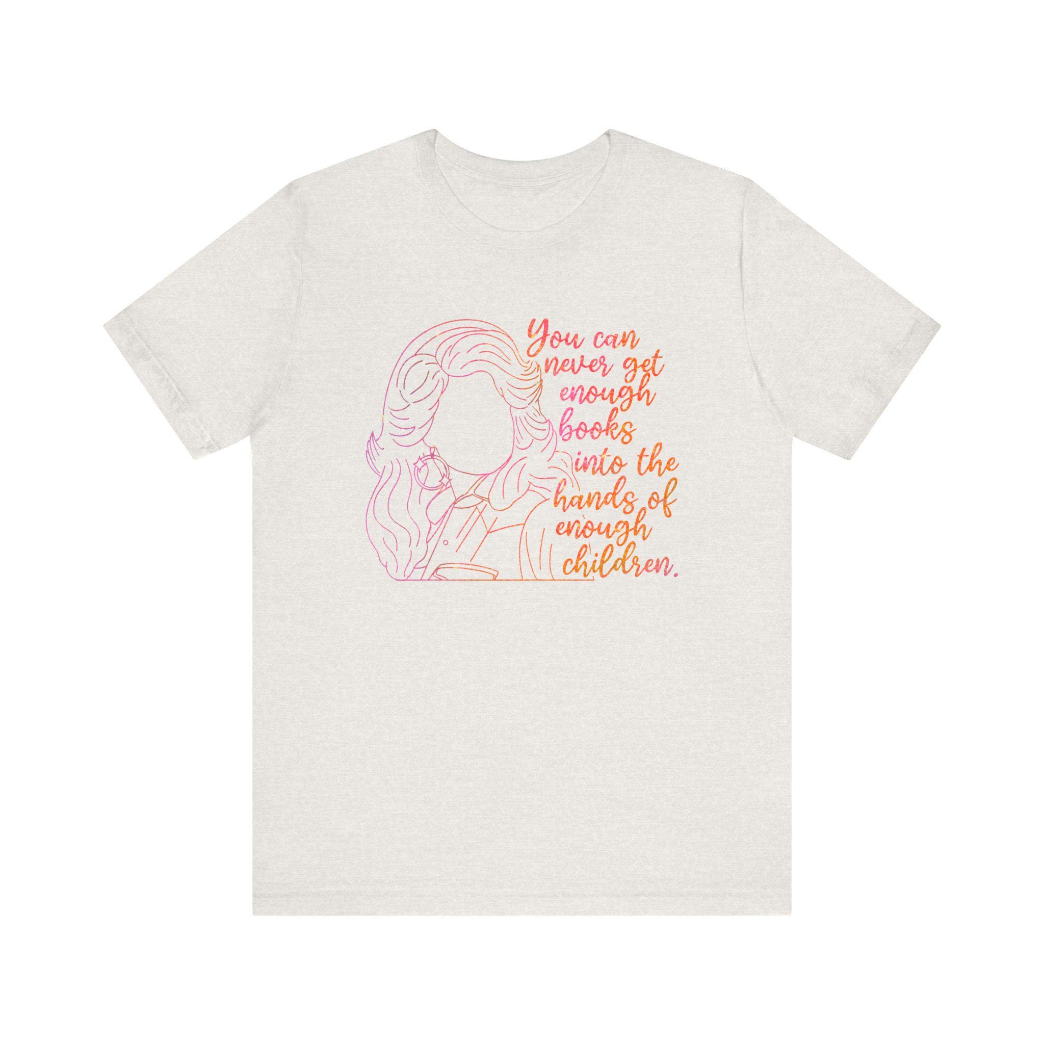 Book Dolly Parton Tee, Book Lover Shirt, Thank for your memories HG Teacher Gift, Literary Tee, Reading Enthusiast Shirt - Image 7