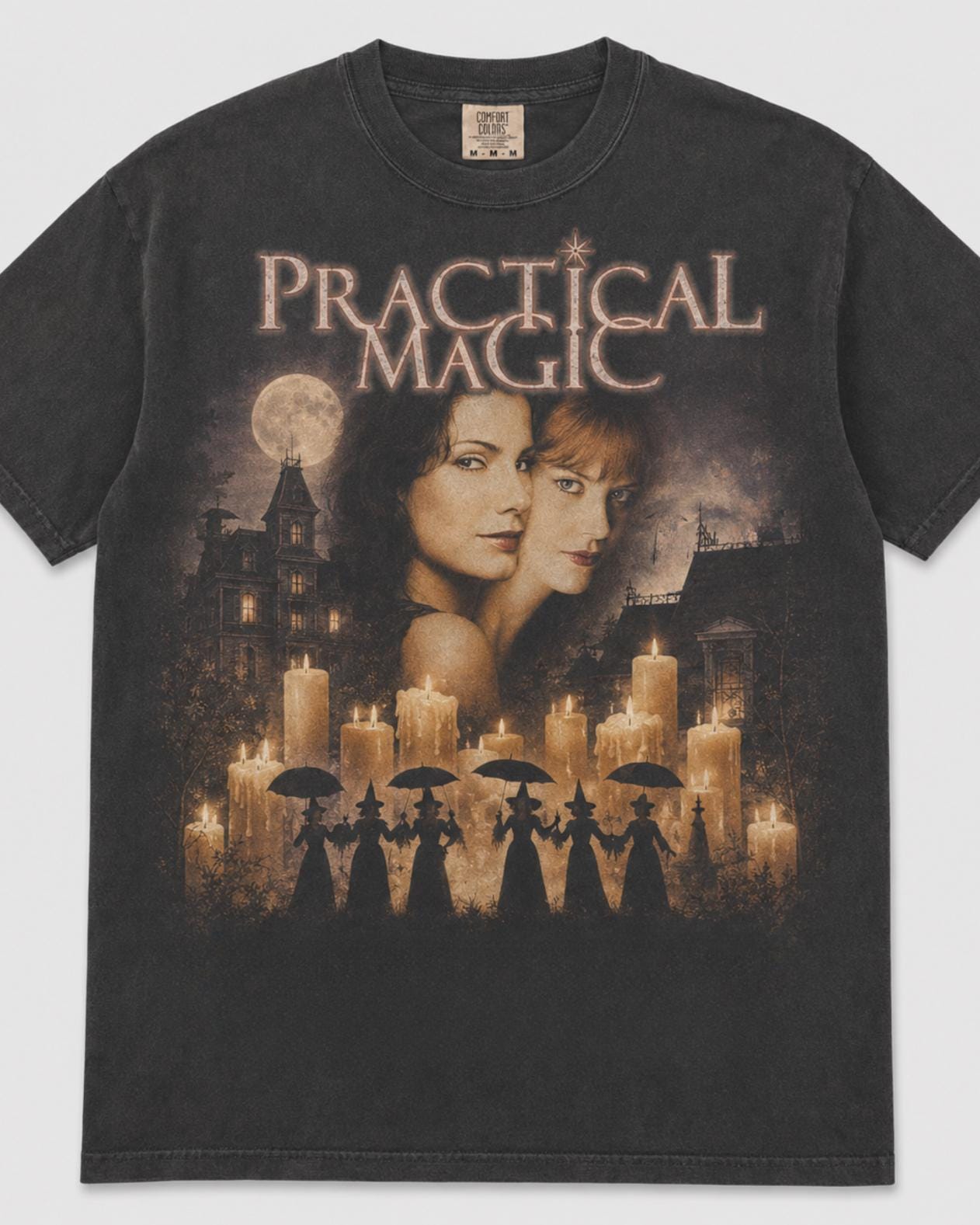 Practical Magic 1998 Shirt, Vintage Witch Movie Tee, Halloween Midnight Margaritas Shirt, Spooky Season Gift Tee HFN Shirt - Image 3