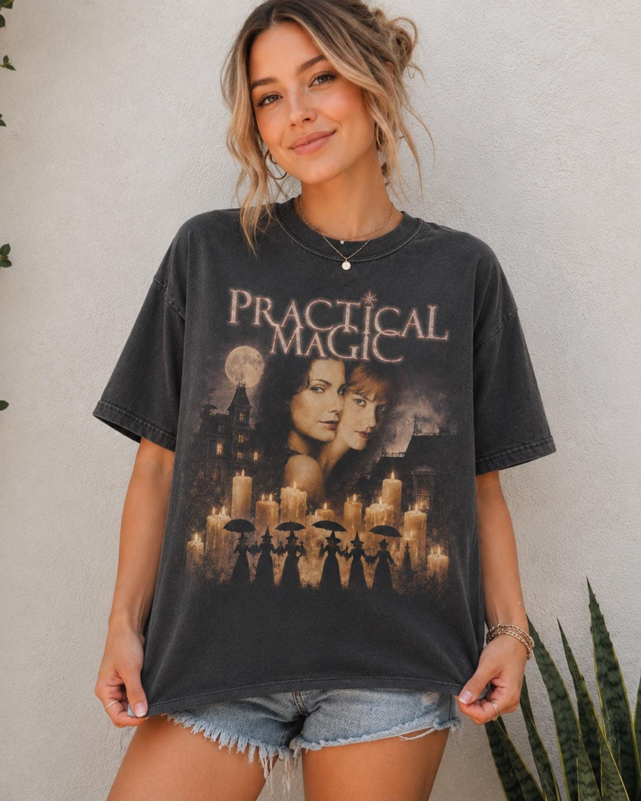 Practical Magic 1998 Shirt, Vintage Witch Movie Tee, Halloween Midnight Margaritas Shirt, Spooky Season Gift Tee HFN Shirt