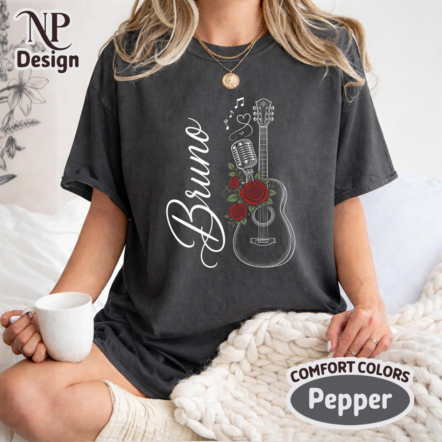 Retro Bruno Vintage Shirt, Classic 70s 80s Style T-Shirt for Men Women, Throwback Graphic Tee HFN Shirt - Image 2