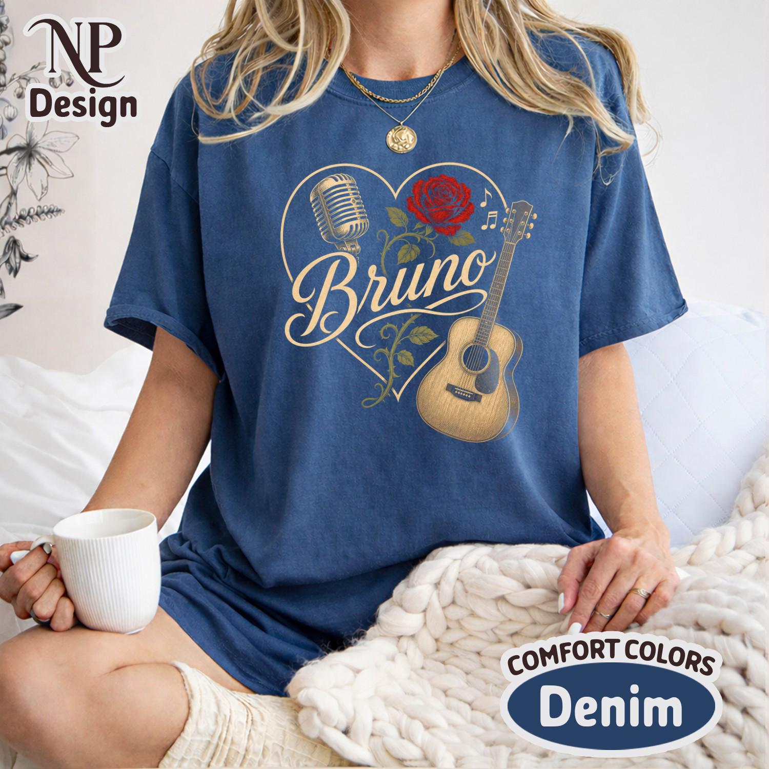 Retro Bruno Vintage Fan Shirt, Classic 70s 80s Style T-Shirt for Men Women, Throwback Graphic Tee HFN Shirt - Image 7