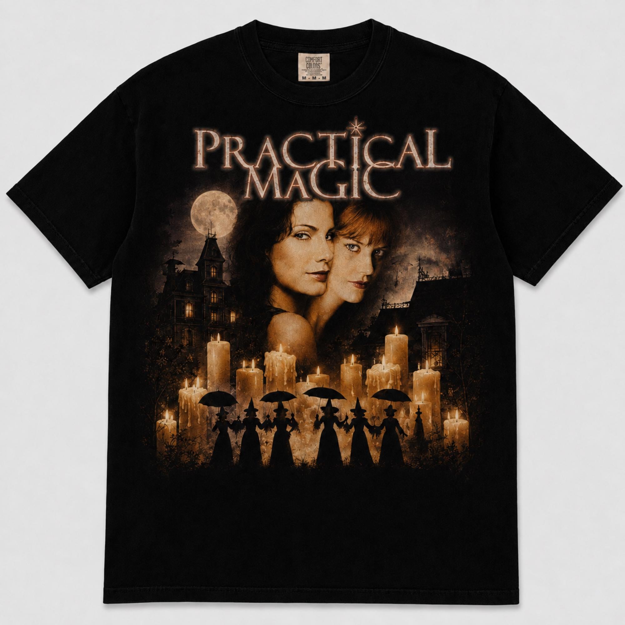 Practical Magic 1998 Shirt, Vintage Witch Movie Tee, Halloween Midnight Margaritas Shirt, Spooky Season Gift HFN Shirt - Image 2