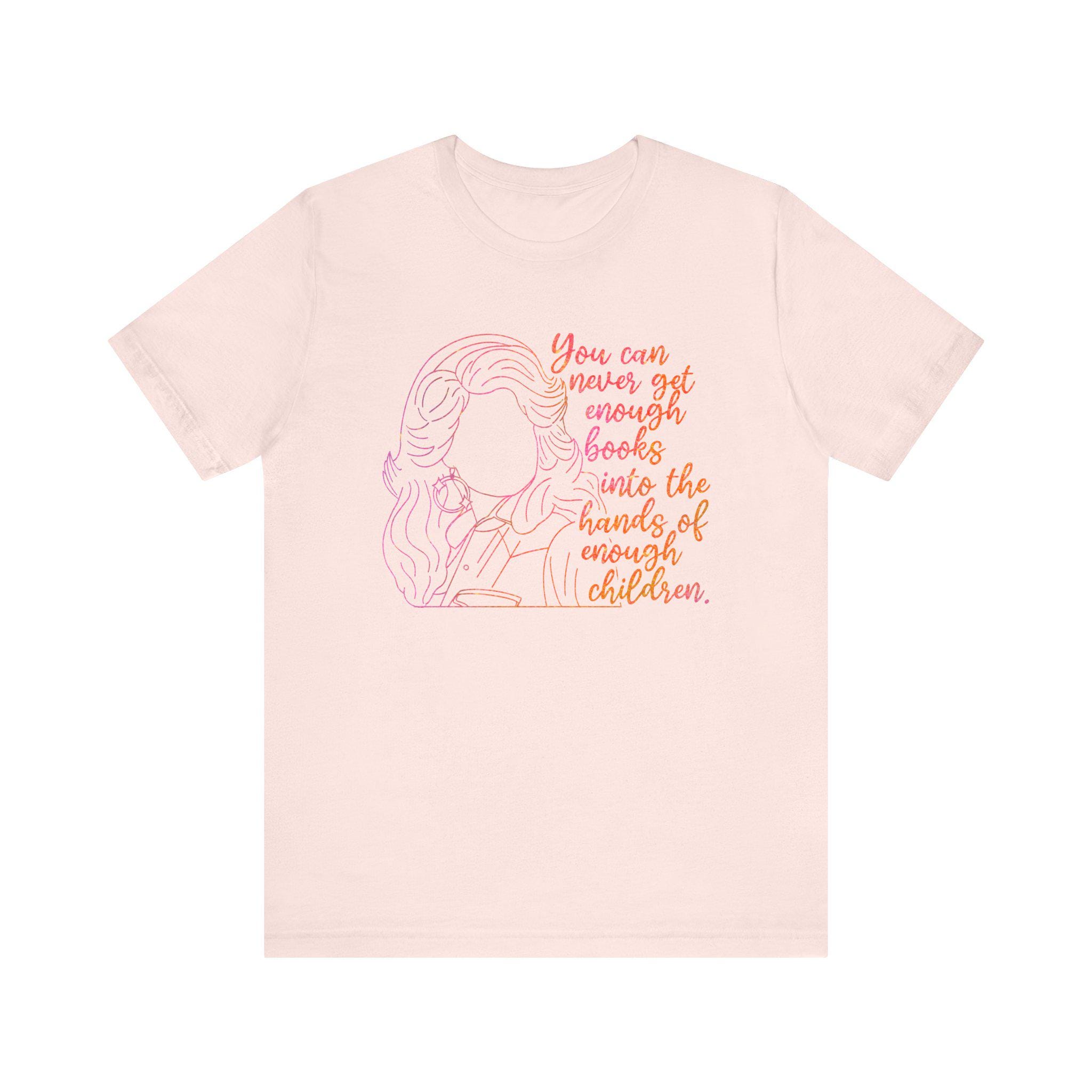Book Dolly Parton Tee, Book Lover Shirt, Thank for your memories HG Teacher Gift, Literary Tee, Reading Enthusiast Shirt - Image 4