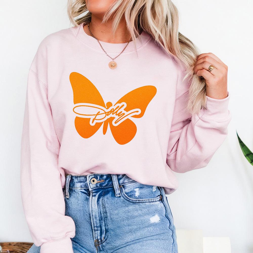 Tennessee DoIIy Butterfly - Sweatshirt GD, DoIIy Tribute Shirt, Country Legend Memorial Shirt, Country Music Fan Keepsake Gift HFN Shirt - Image 6