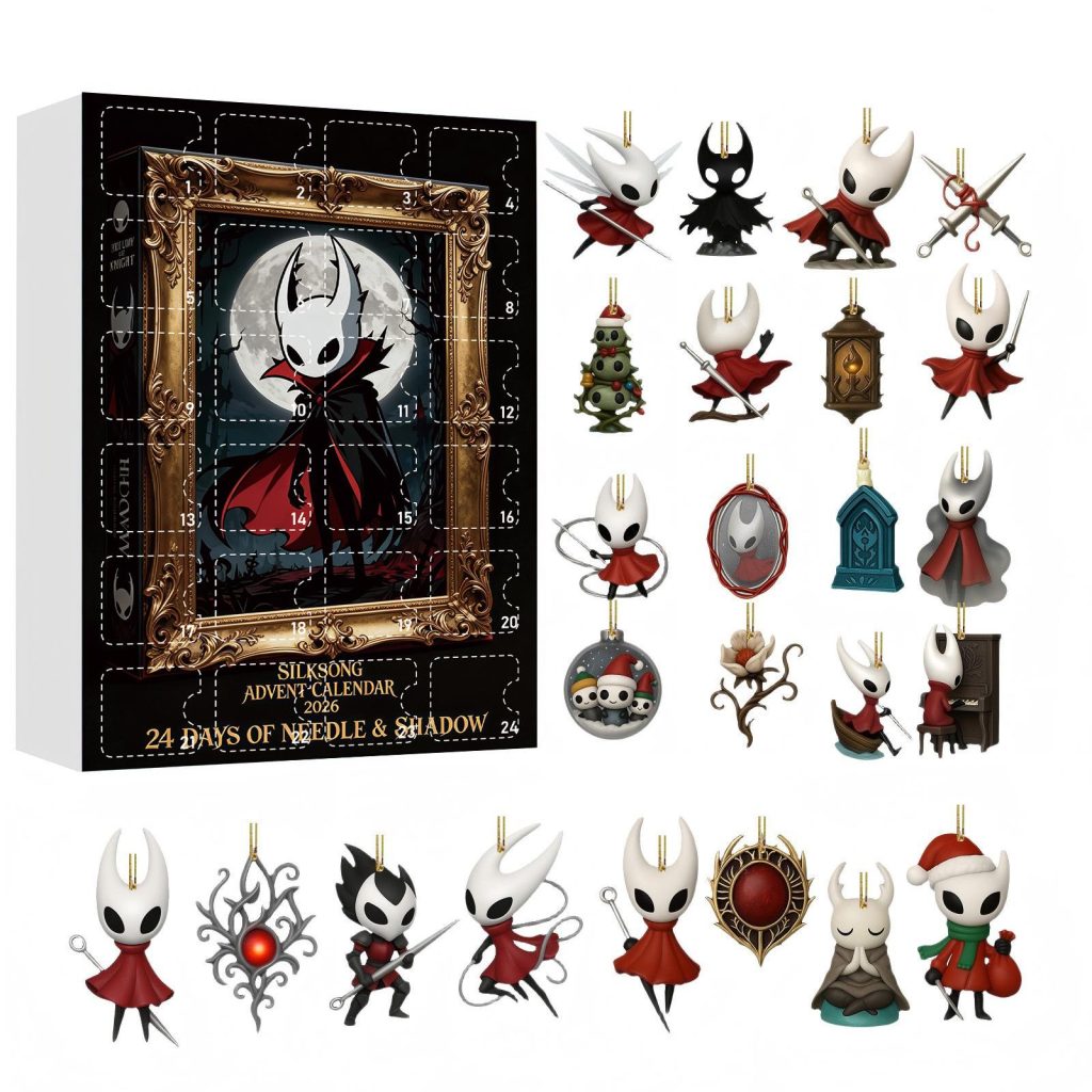 Advent Calendar HG 2026, 24 Days of Needle & Shadow, HG Christmas Countdown, Game Fan Gift, Acrylic Ornaments Set, Christmas Gift