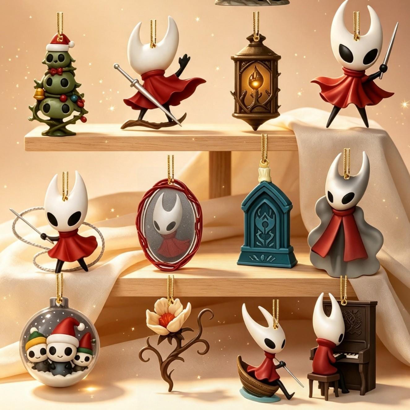 Advent Calendar 2026, 24 Days of Needle & Shadow, HG Christmas Countdown, Game Fan Gift, Acrylic Ornaments Set, Christmas Gift - Image 2
