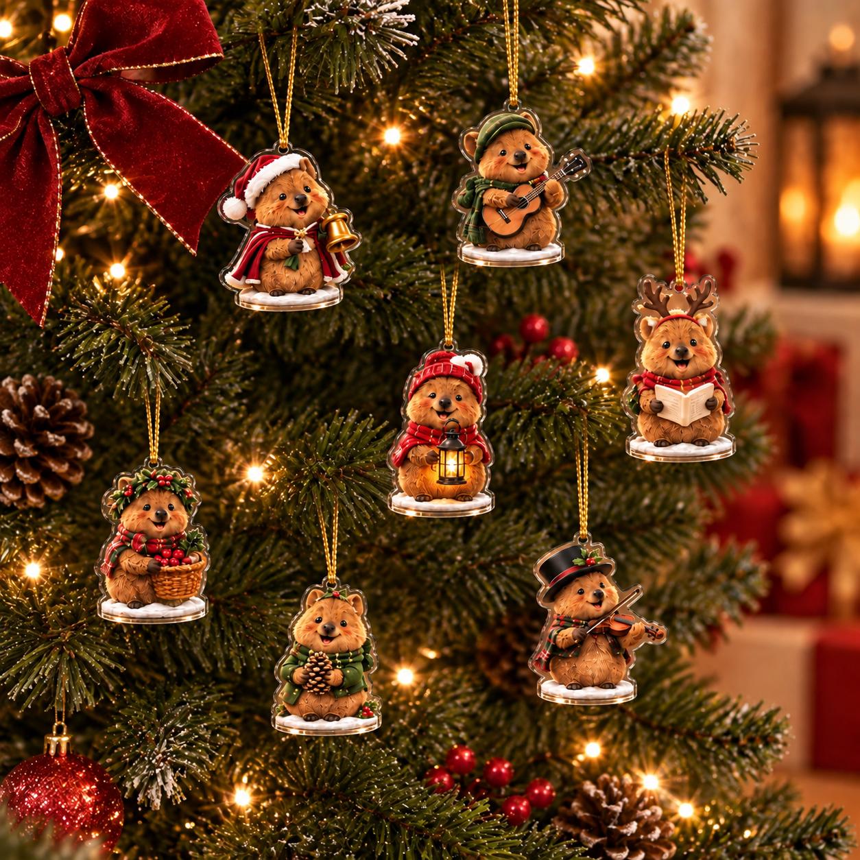 Quokka Christmas Advent Calendar HG 2026, 24 Days Countdown Holiday Decor, Cute Australian Animal Figurines, Unique Xmas Gift for Kids Family - Image 10