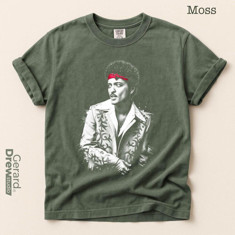 Bruno Mars 2026 Halftime Show Shirt, Vintage Tee, Retro 90s Bruno Mars Concert T-Shirt, Fan Gift, Unisex Graphic Tee HFN Shirt - Image 2