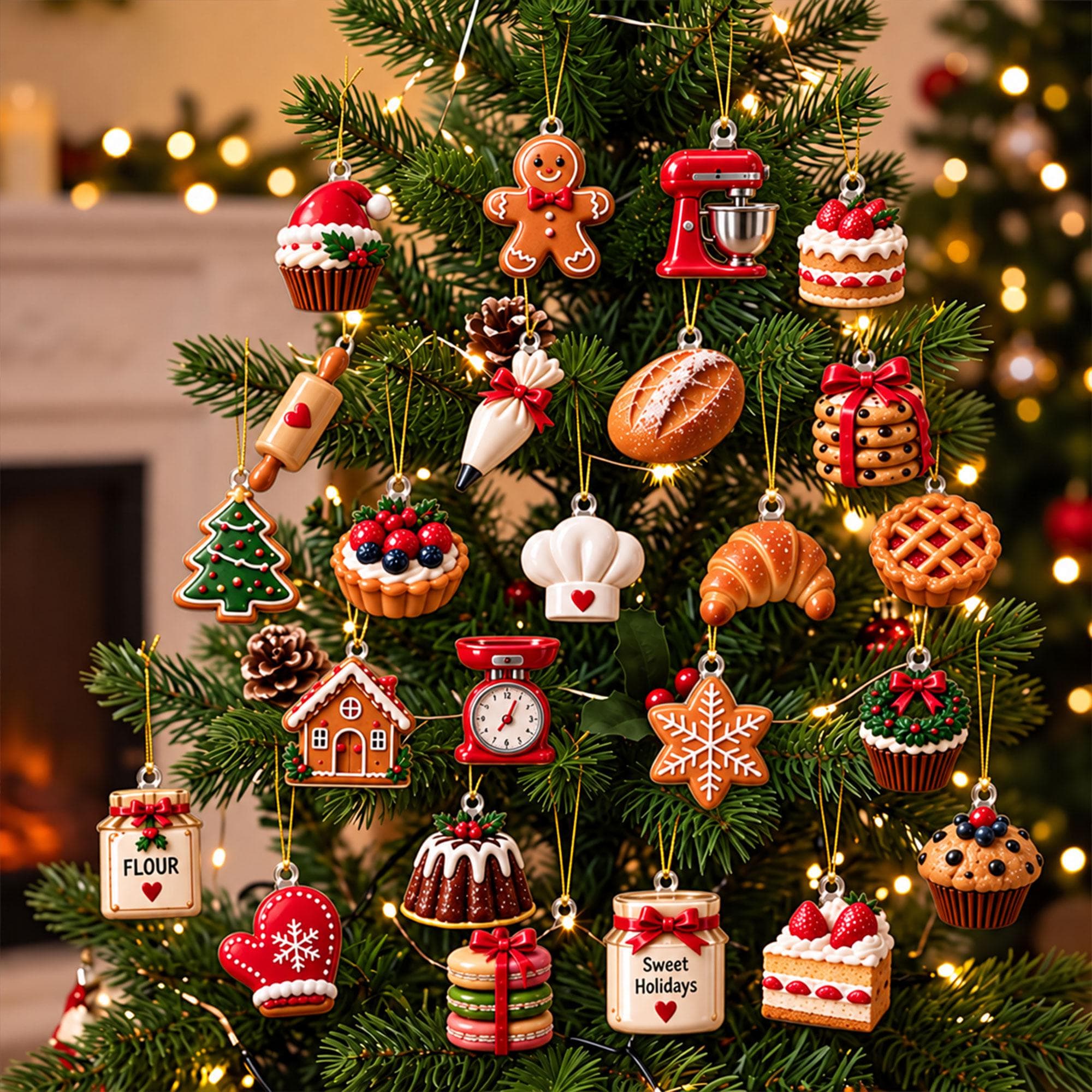 Personalized Christmas Baking Advent Calendar HG 2026, Custom Name Holiday Countdown - Image 8
