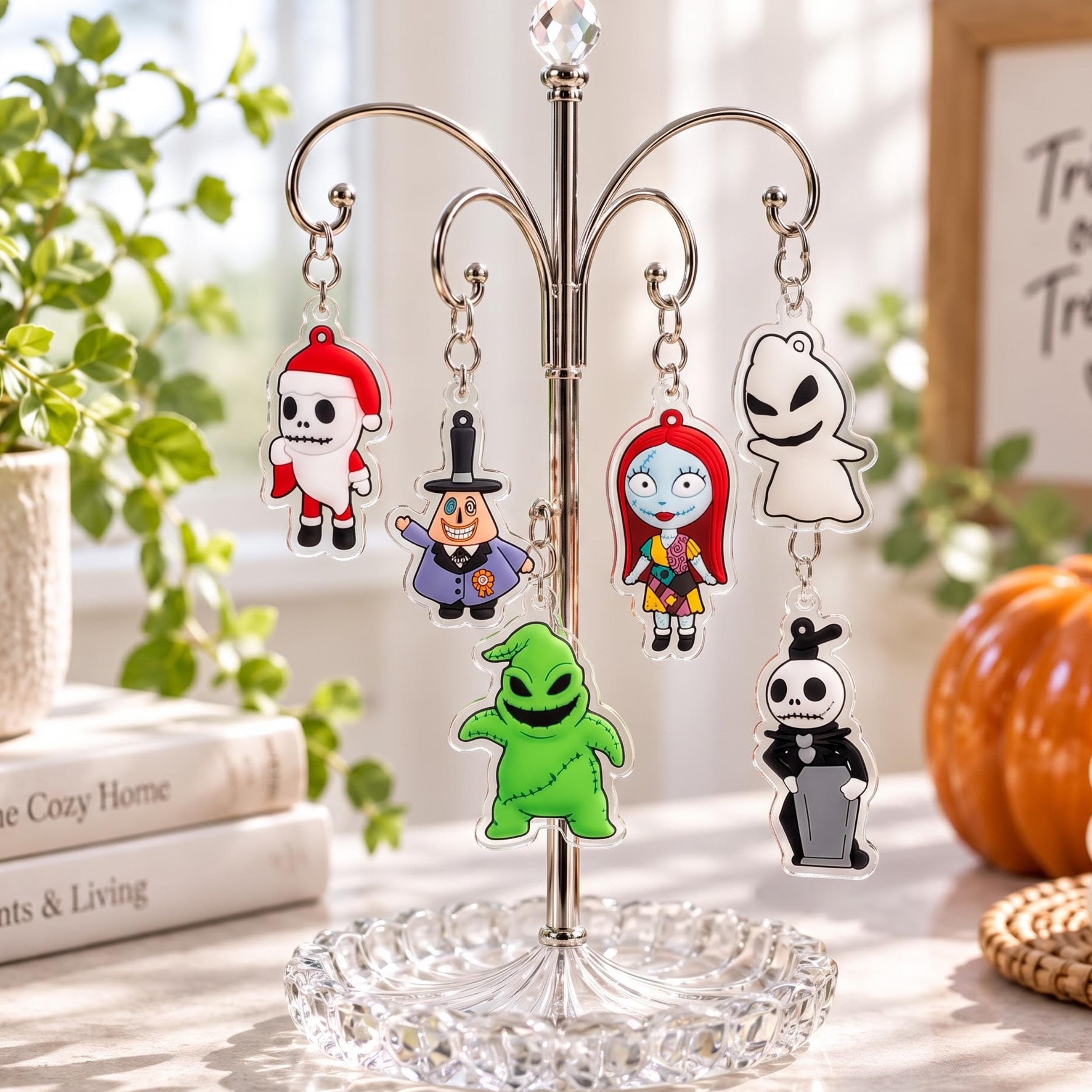 Nightmare Before Christmas Advent Calendar HG 2026, Halloween Christmas Countdown, 24 Collectible Acrylic Ornaments, Spooky Holiday Gift - Image 4