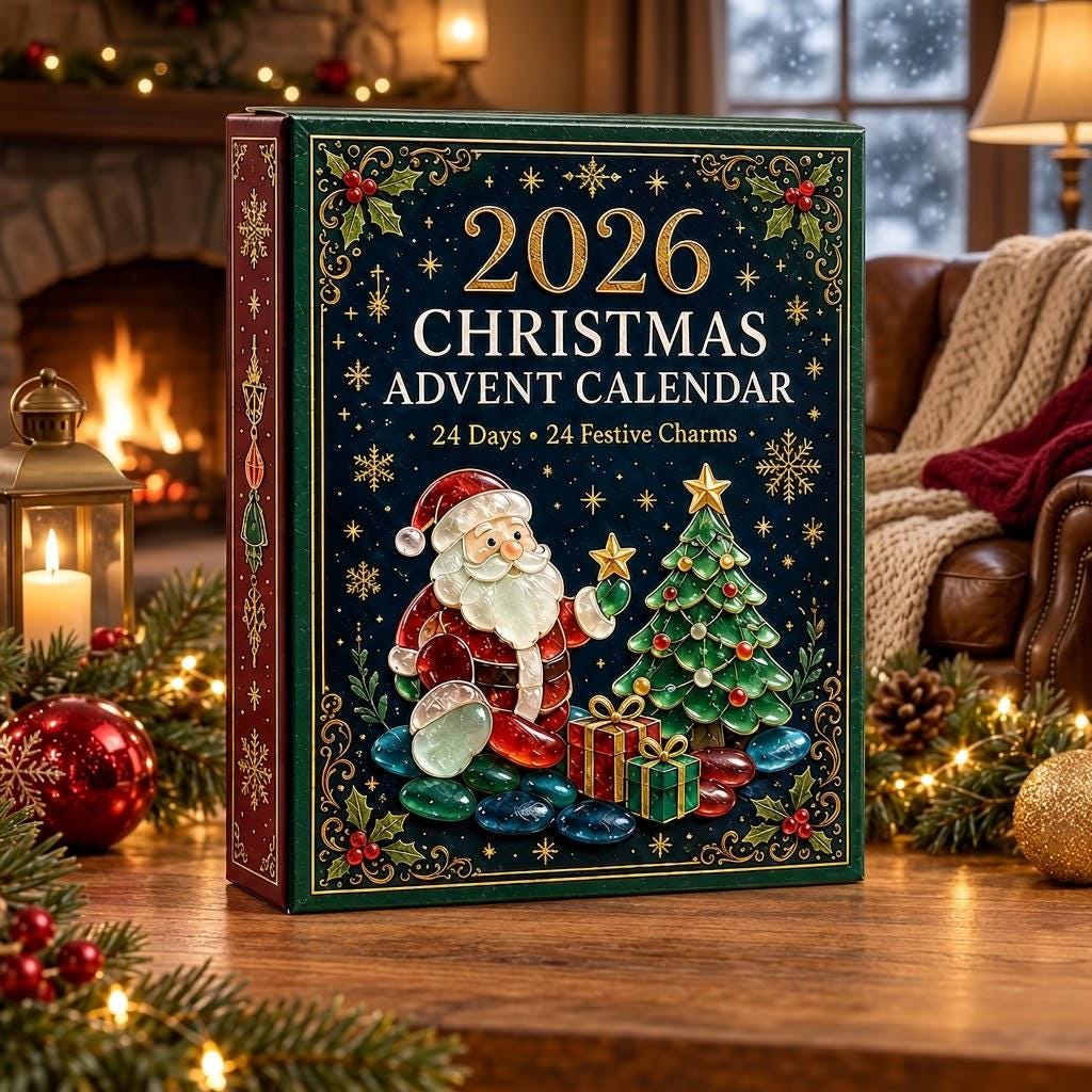 2026 Christmas Advent Calendar HG, 24 Days Holiday Countdown Blind Box, Xmas Keepsake Gift for Kids & Family - Image 3
