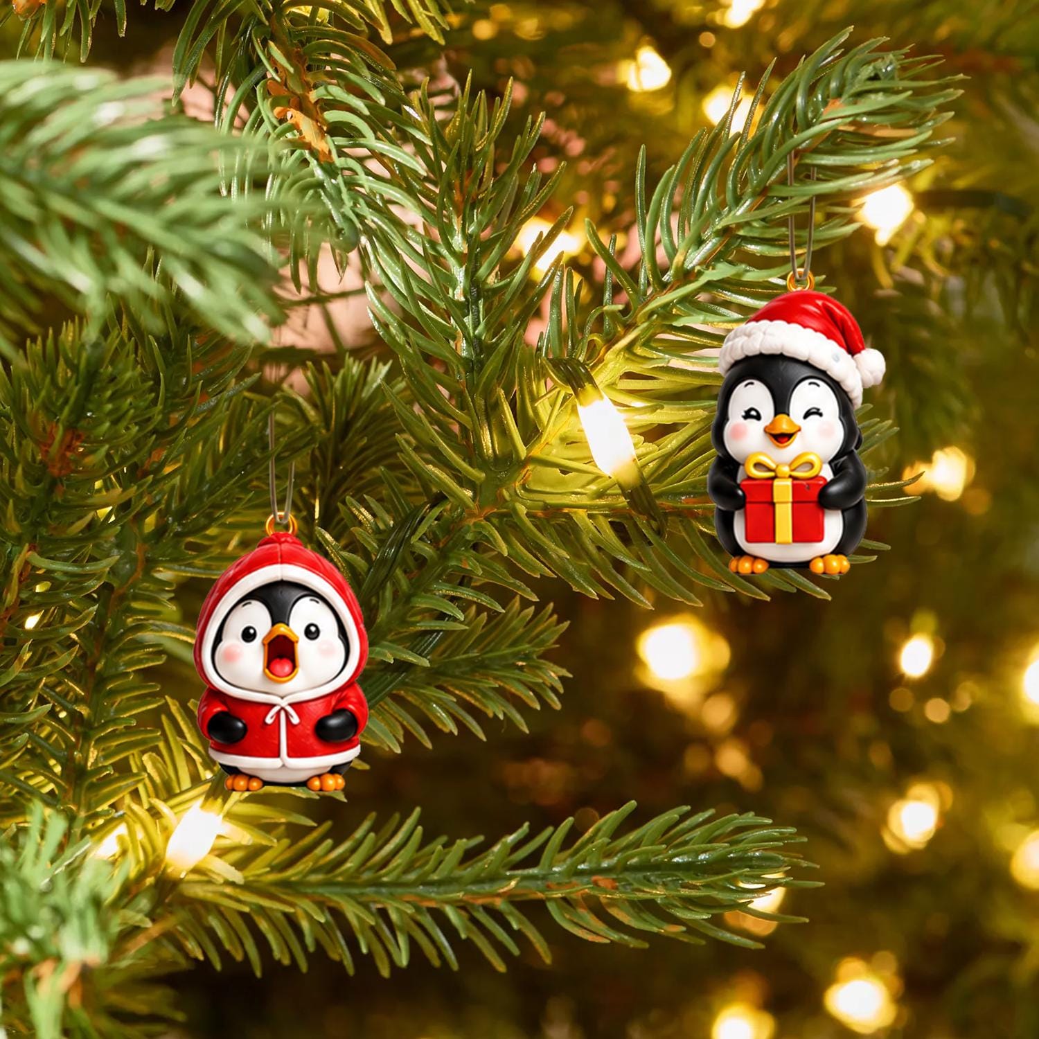 Penguin Advent Calendar HG 2026, 3D Collectible Figurines Holiday Decor Gift, 24 Days Christmas Countdown - Image 6