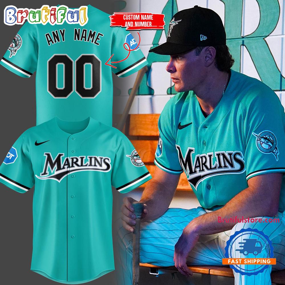 Miami Marlins 2026 New Custom HFN Baseball Jersey