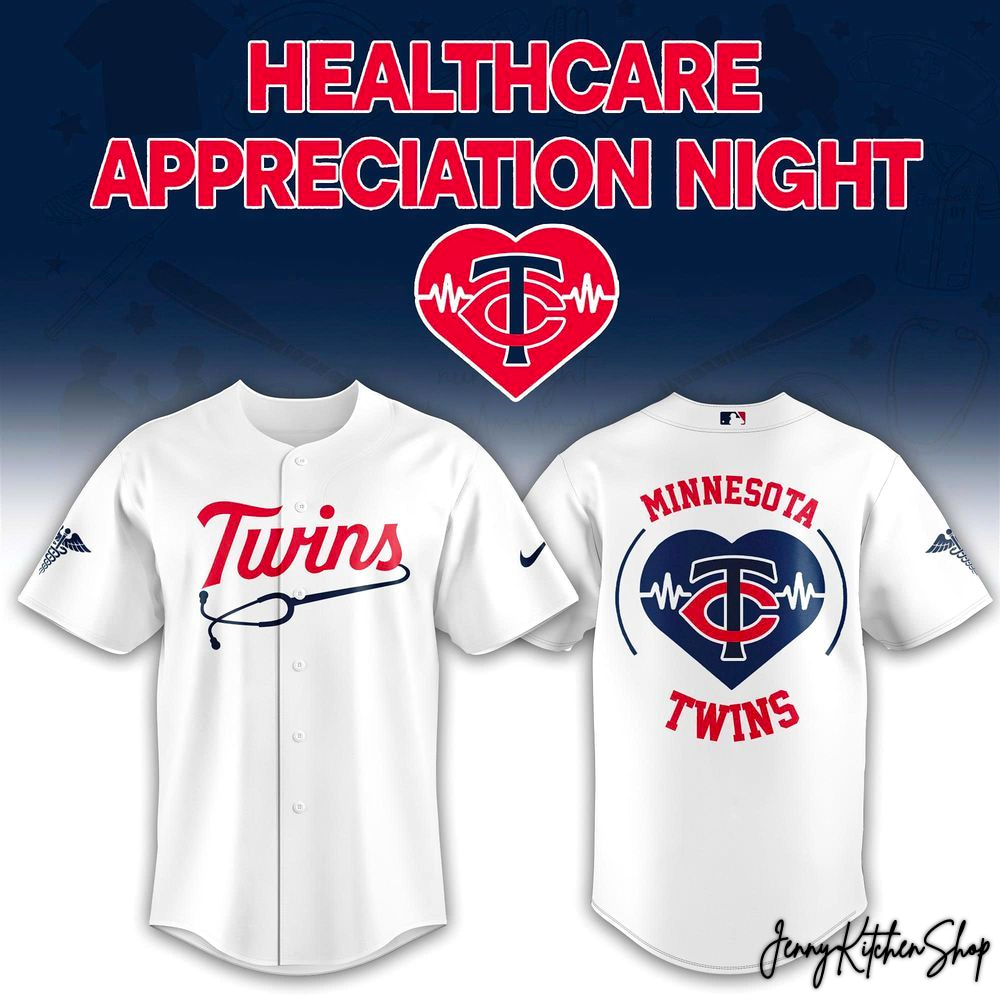 Minnesota Twins 2026 Healthcare Appreciation Night HFN Baseball Jersey - Image 2