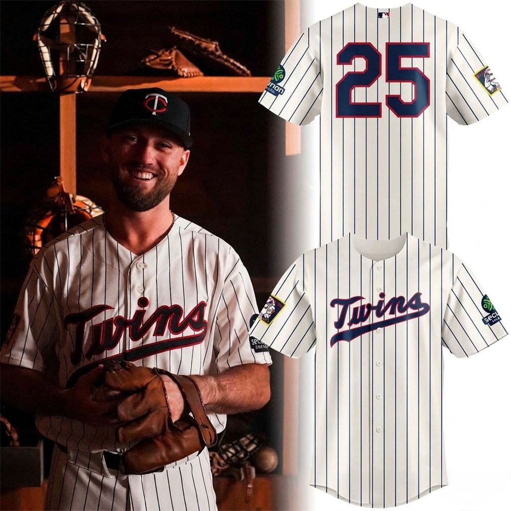 Minnesota Twins Field Of Dreams Stadium Baseball Jersey HG 2026 Minnesota Twins Merch Fan Gifts