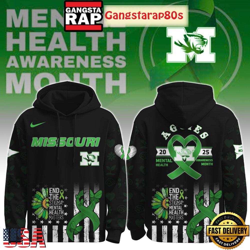 Missouri Tigers Mental Health Awareness Special Edition All Over Print T-Shirt Hoodie Or Zip-up Hoodie LN