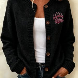 Montana Football Merch Montana Football Season Cardigan HG Gift For Fans