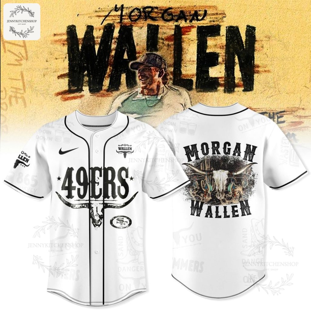 Morgan Wallen x 49ERS HFN Baseball Jersey