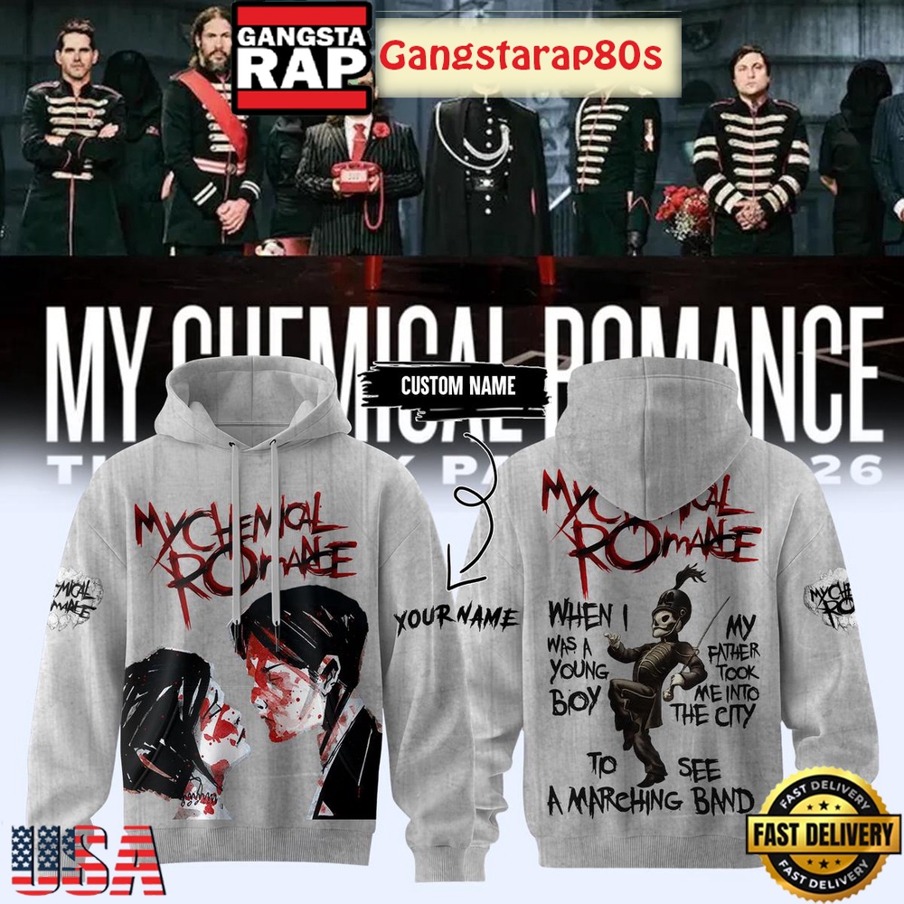 My Chemical Romance When I Was A Young Boy Special Edition T-Shirt Hoodie Or Zip-up Hoodie LN