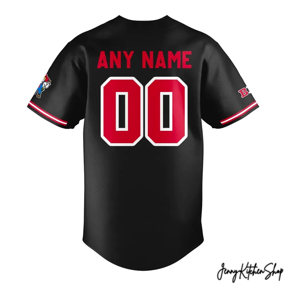 Nebraska Cornhuskers 2026 Back In Black HFN Baseball Jersey - Image 3