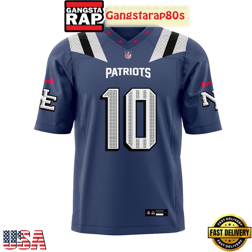 New England Patriot New Rivalries Uniform 2025 Special Personalized Football Jersey LN - Image 2
