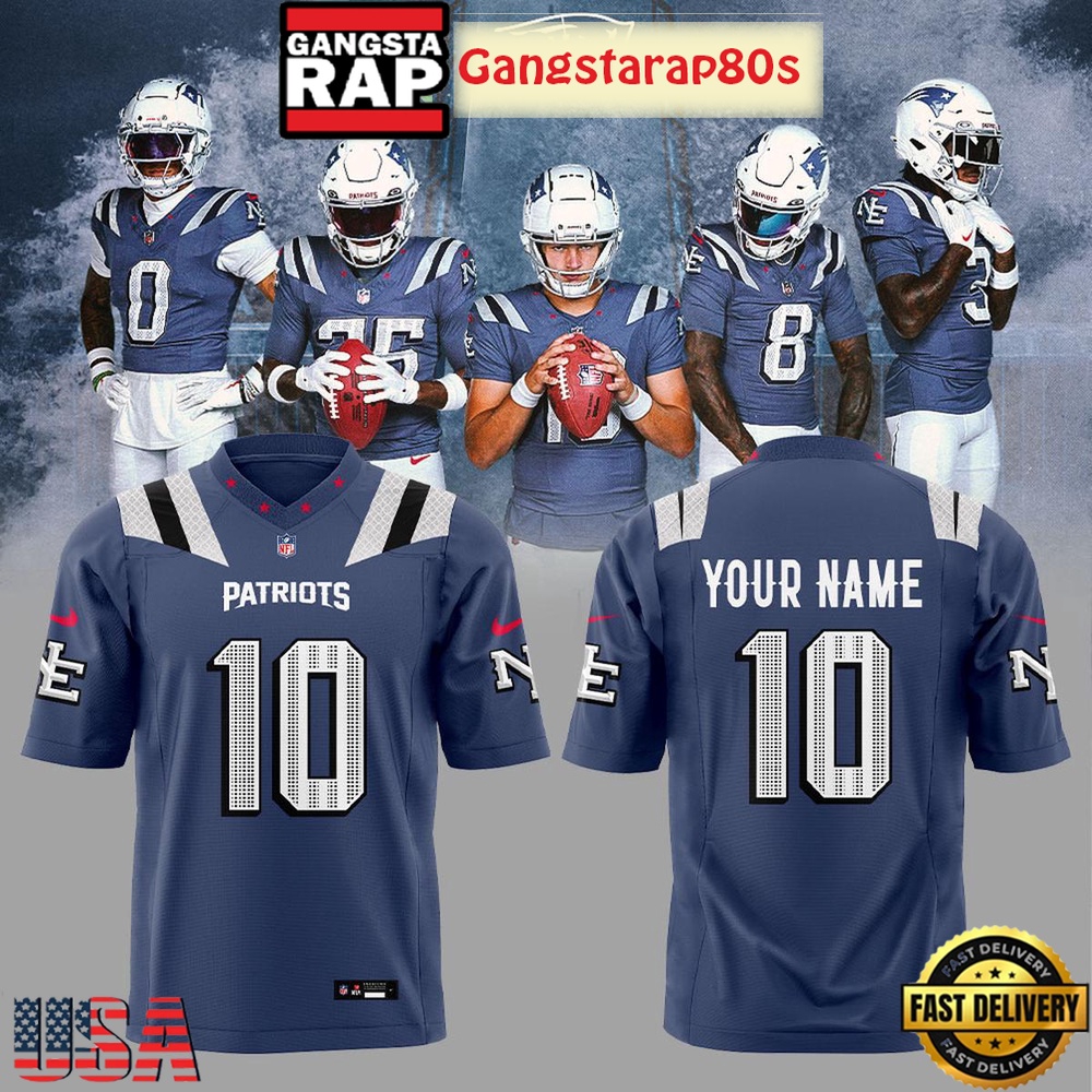 New England Patriot New Rivalries Uniform 2025 Special Personalized Football Jersey LN
