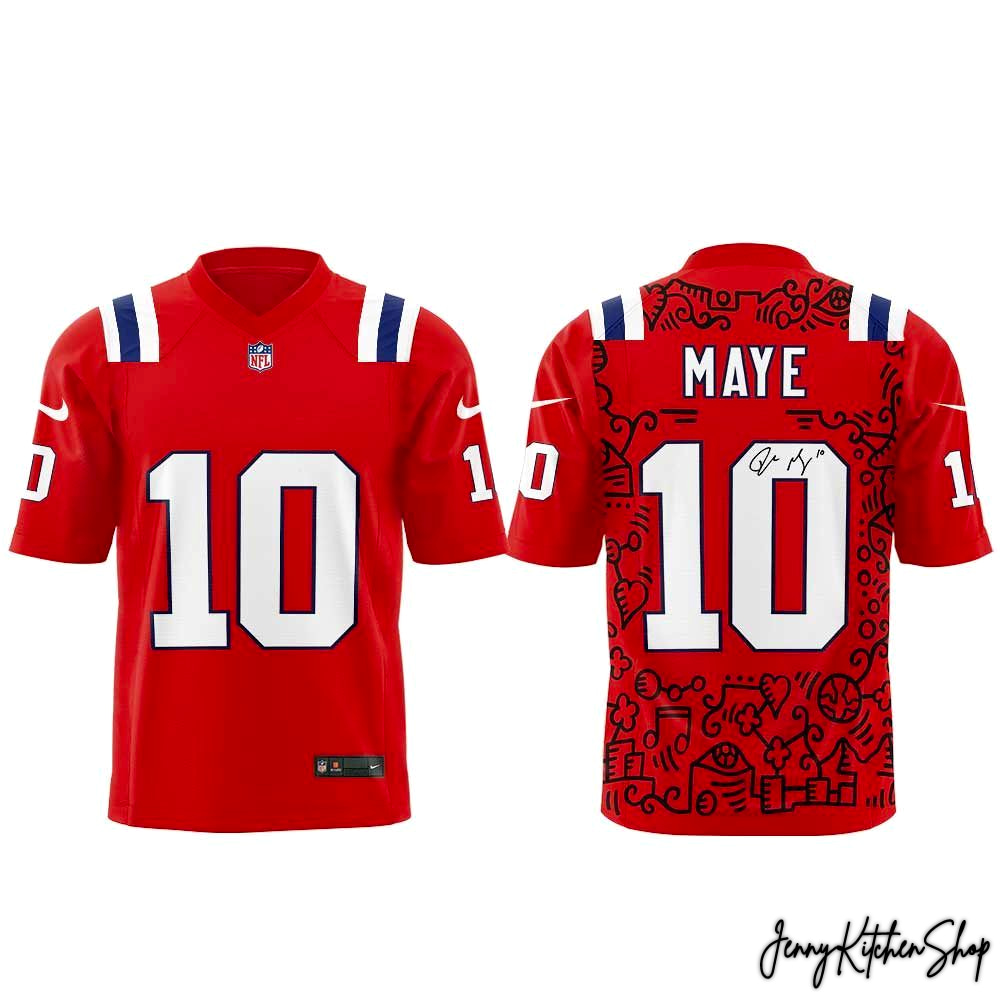 New England Patriots Fine Art Launches 2026 Super Bowl HFN Football Jersey - Image 6
