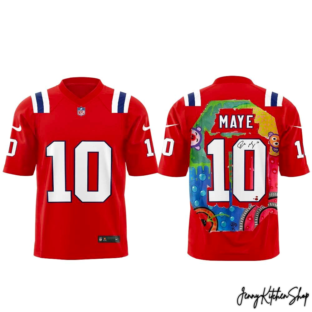 New England Patriots Fine Art Launches 2026 Super Bowl HFN Football Jersey - Image 7