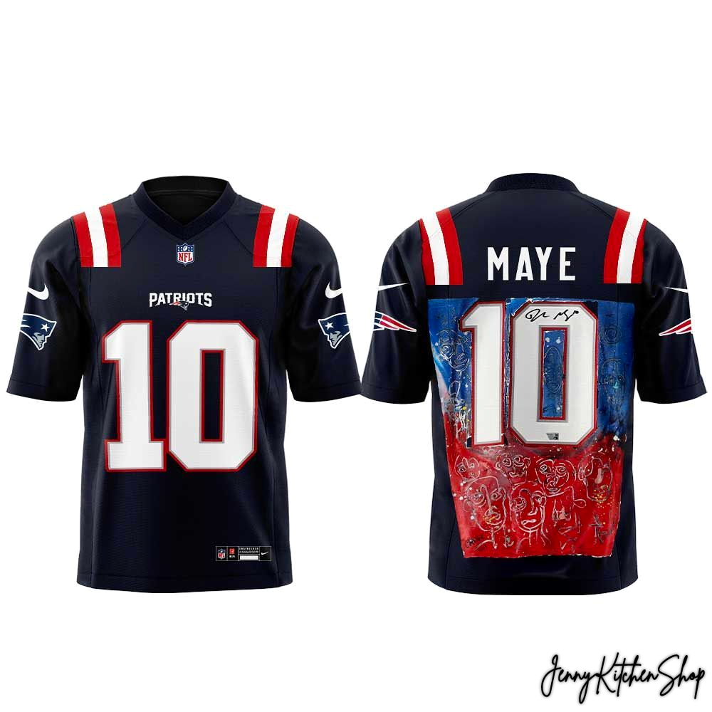 New England Patriots Fine Art Launches 2026 Super Bowl HFN Football Jersey - Image 8