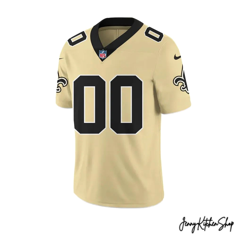 New Orleans Saints Gameday Golds Alternate Game 2026 HFN Football Jersey - Image 2