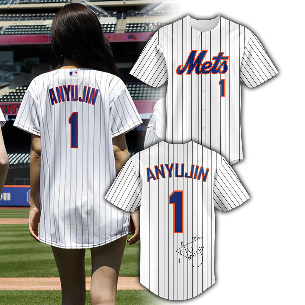 New York Mets #1 An Yujin Wonyoung 2026 Baseball Jersey HG NY Mets Merch Gift Ideas For Baseball Fans