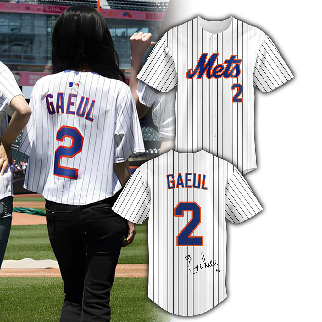 New York Mets #2 IVE Gaeul 2026 Baseball Jersey HG NY Mets Merch Gifts For Baseball Fans